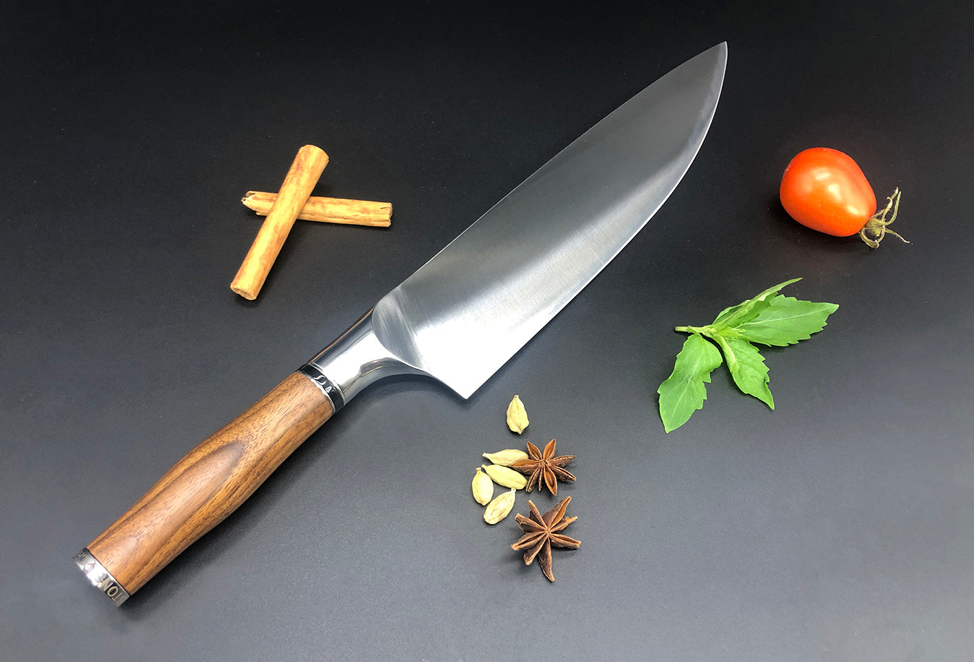 The Jeremy Potvin Cooking Signature 8'' Chef’s Knife – Elevate Your Kitchen Game