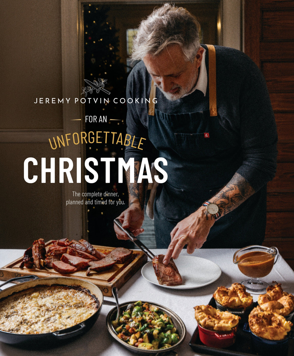 Jeremy Potvin Cooking for an Unforgettable Christmas, digital cookbook cover